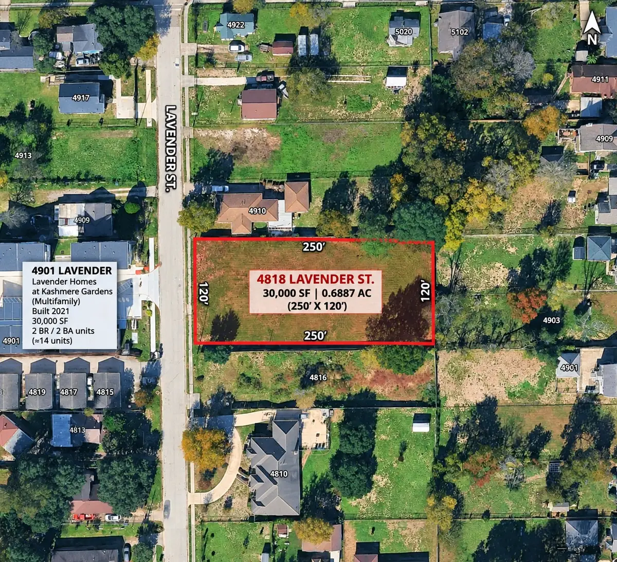 4818 Lavender Street, Houston, TX 77026 - #1