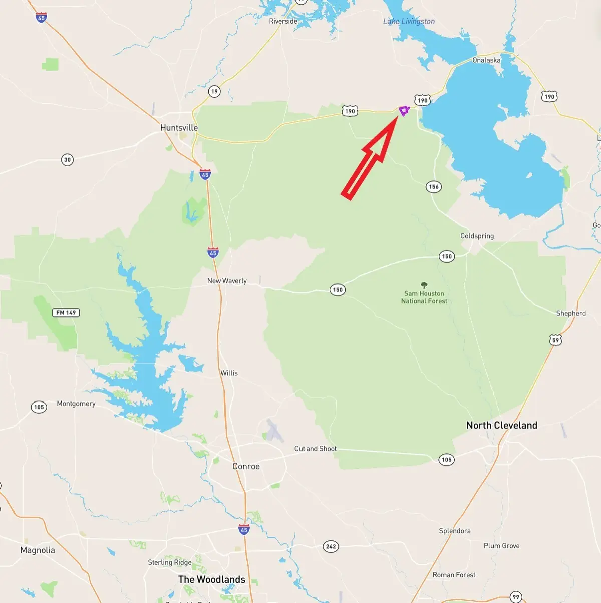 P#3 - TBD Us-190, Point Blank, TX 77364 - Image #1