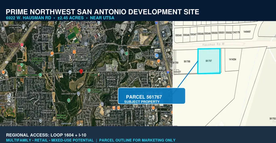6922 W Hausman Road, San Antonio, TX 78249 - #3