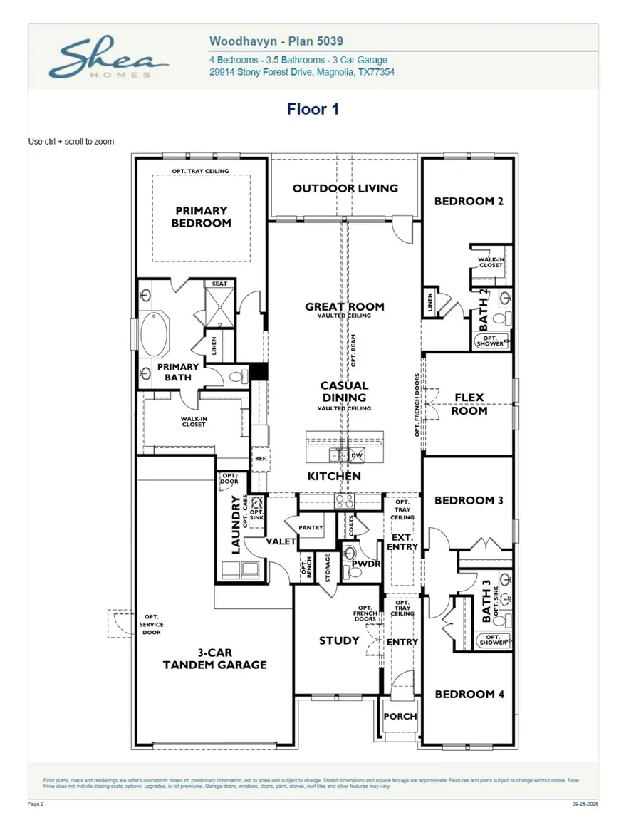 29817 Lucky Pines Street, Magnolia, TX 77354 - #2