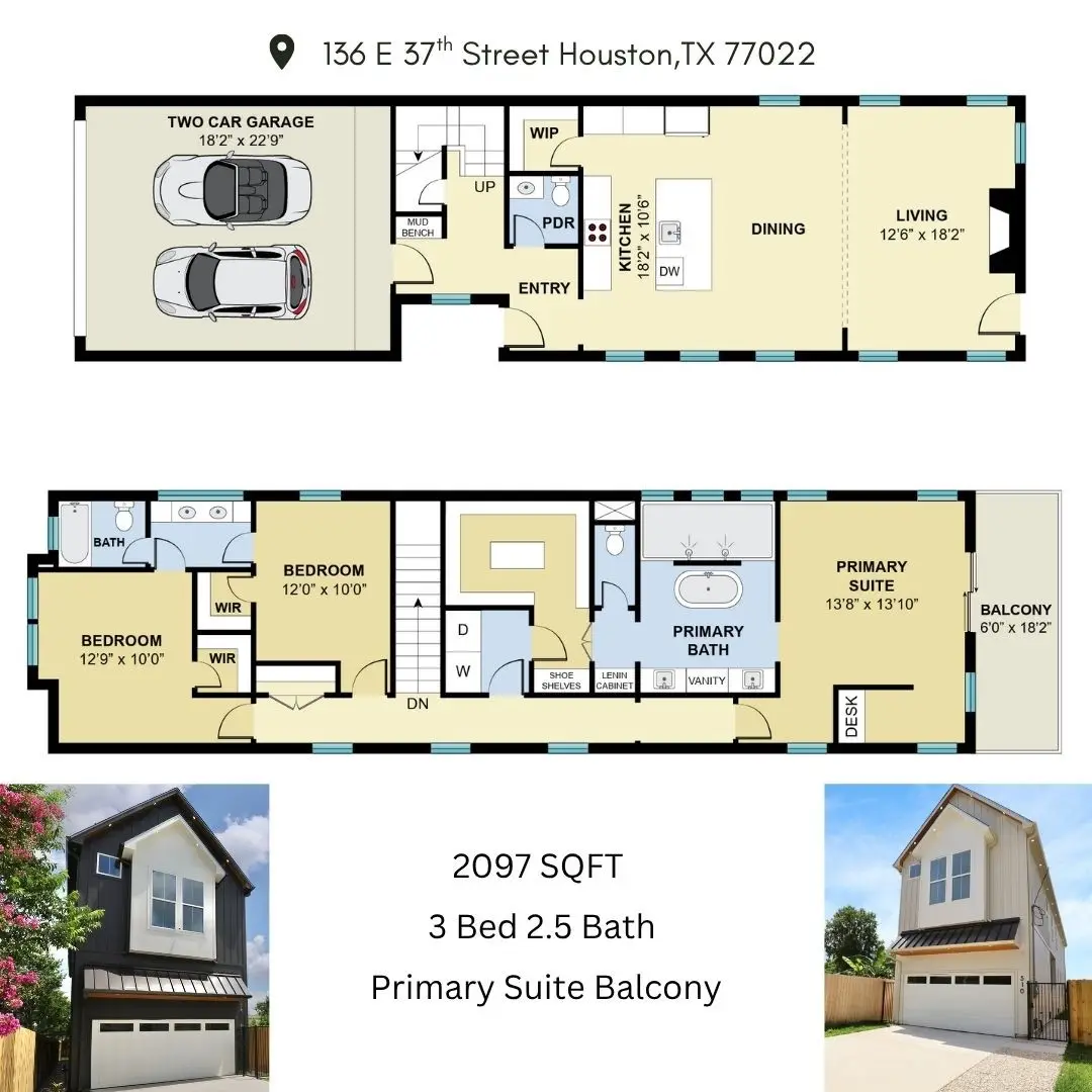 136 E 37th Street, Houston, TX 77018 - Image #1