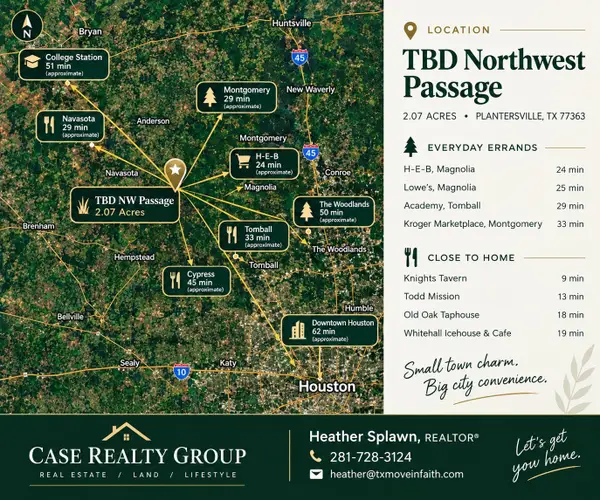 TBD Northwest Passage, Plantersville, TX 77363