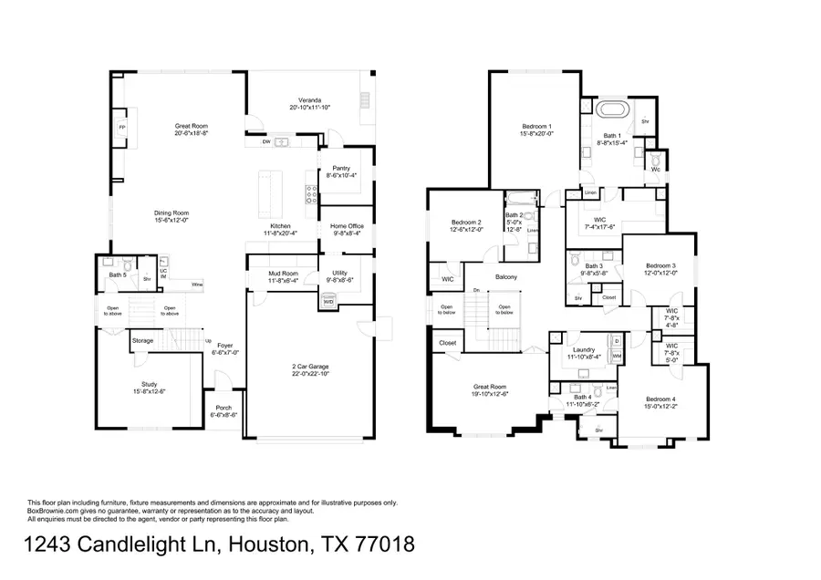 1243 Candlelight Lane, Houston, TX 77018 - Image #2