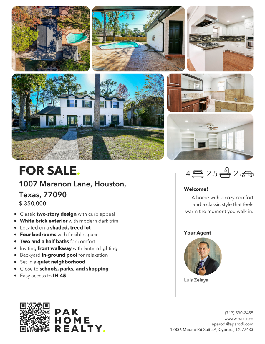 1007 Maranon Lane, Houston, TX 77090 - Image #3