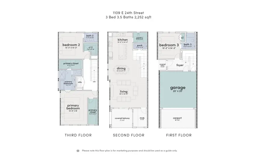 1109 E 24th Street, Houston, TX 77009 - #3