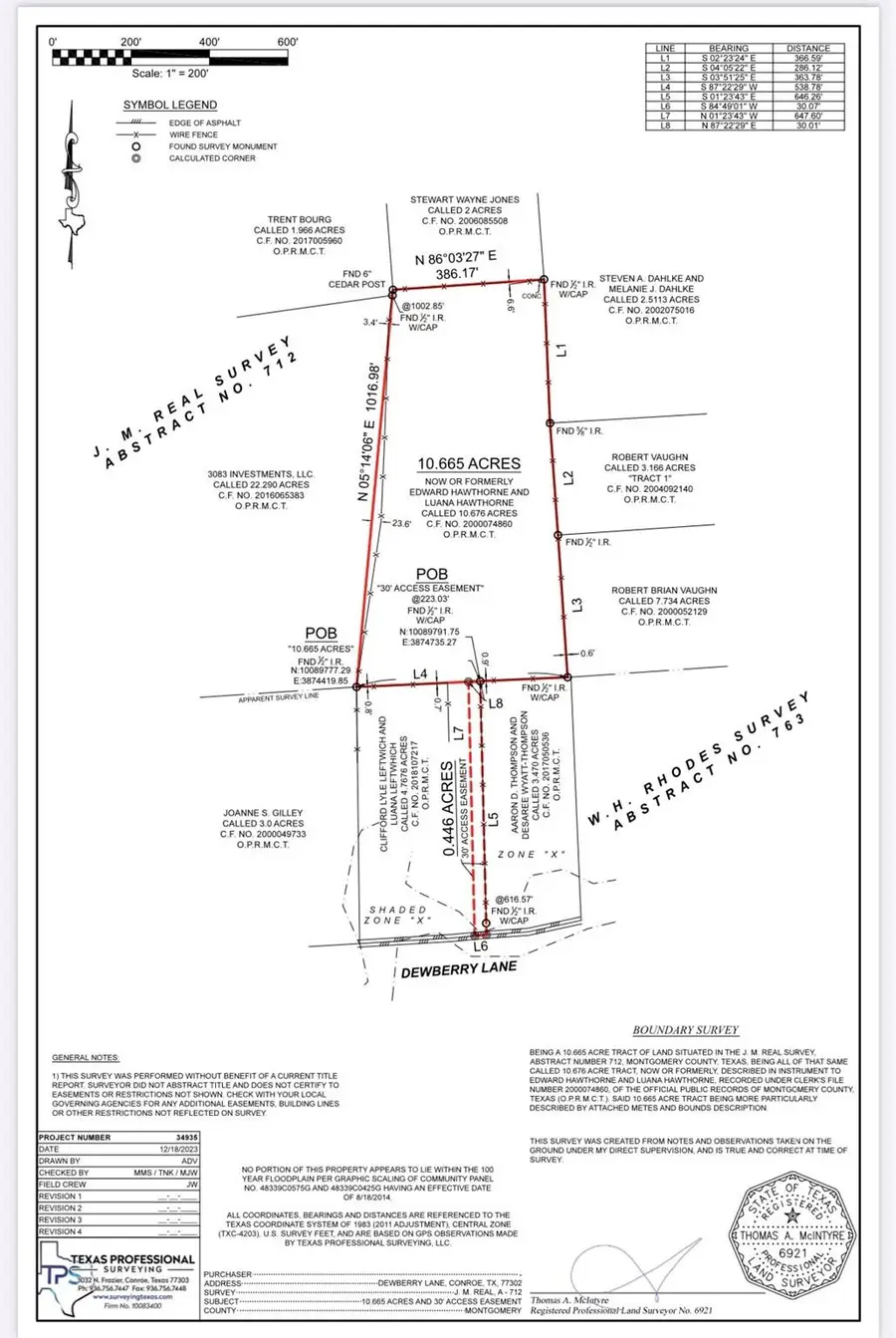 0 Dewberry Lane, Conroe, TX 77302 - #3