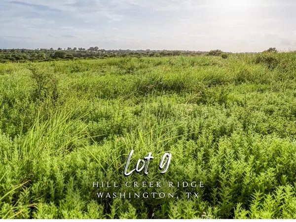 Lot 9 Hargrove Lane, Washington, TX 77880
