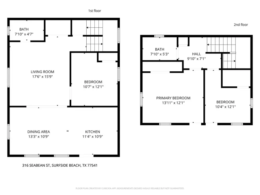 316 Seabean Street, Surfside Beach, TX 77541 - #2