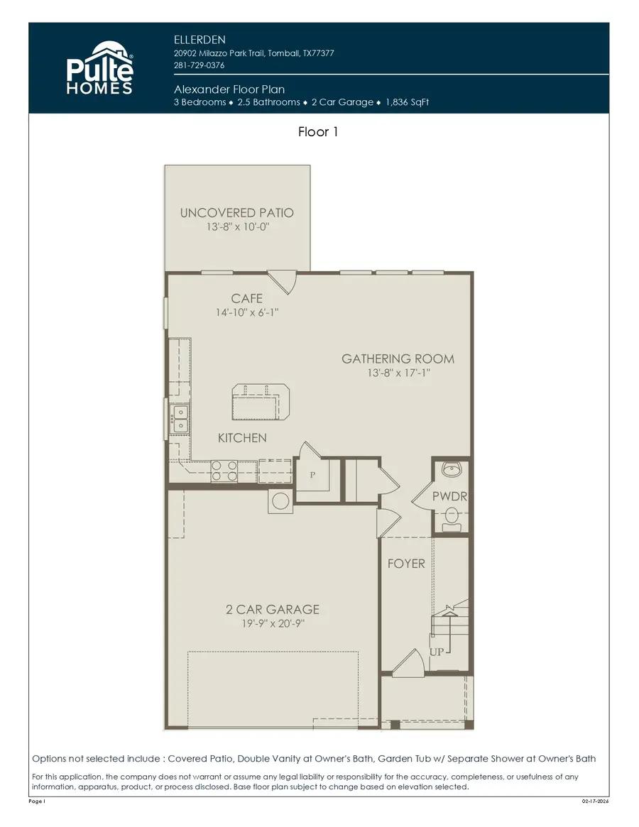 18222 Calabria Harbor Trail, Tomball, TX 77377 - #2