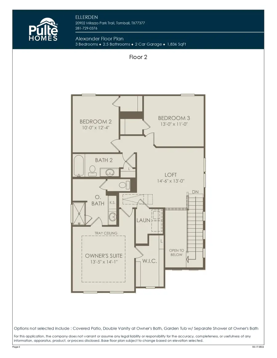18222 Calabria Harbor Trail, Tomball, TX 77377 - #3