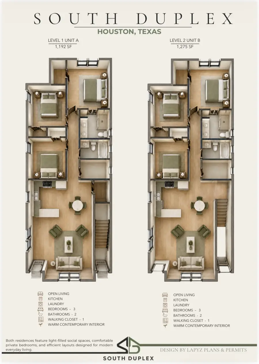 1061 - 1059 South Lane, Houston, TX 77088 - #3