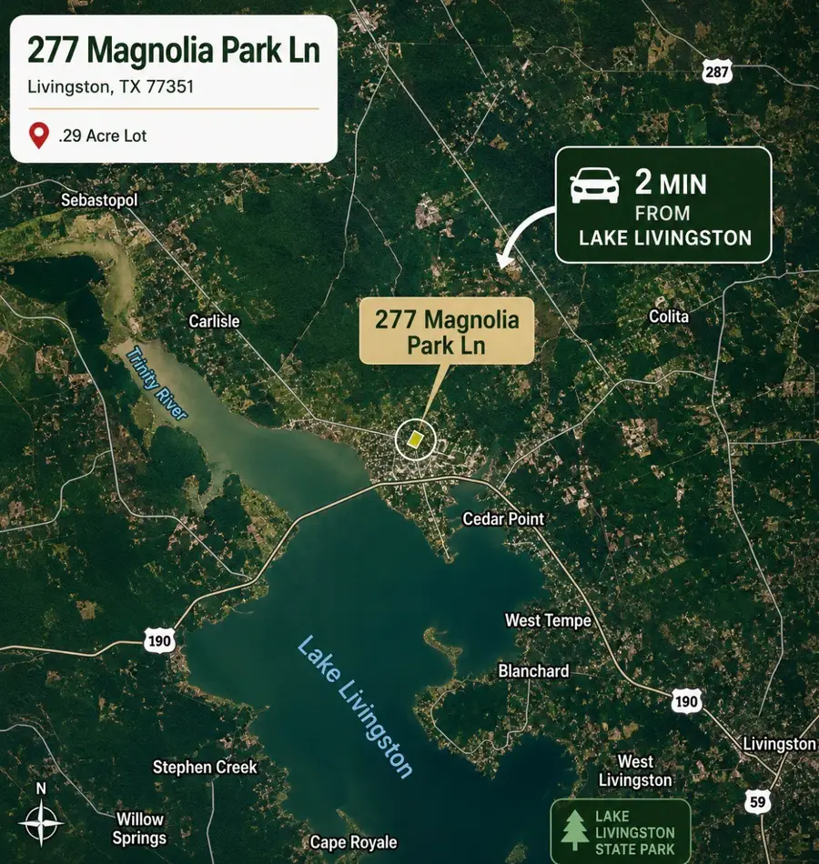 277 Magnolia Park, Onalaska, TX 77360 - #2