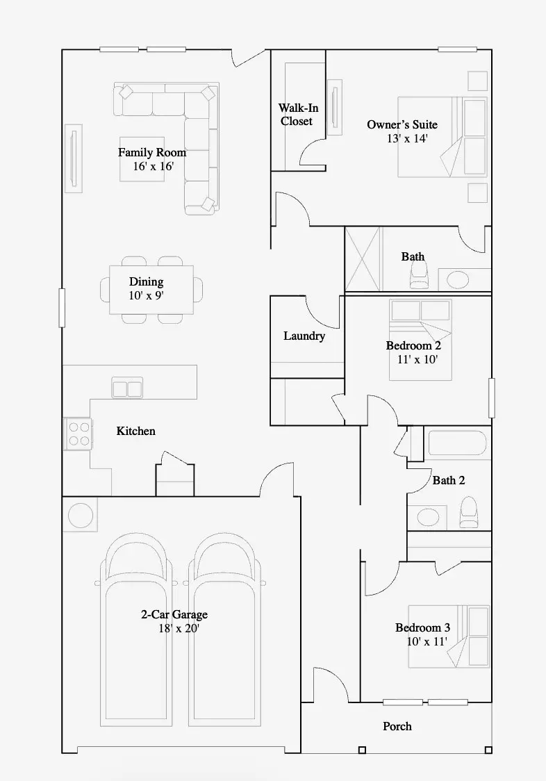 833 Red Mulberry Street, La Marque, TX 77568 - #2