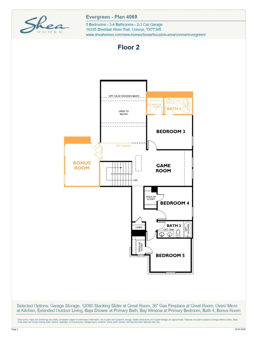 15934 Mahogany Mist Drive, Conroe, TX 77302 - #3