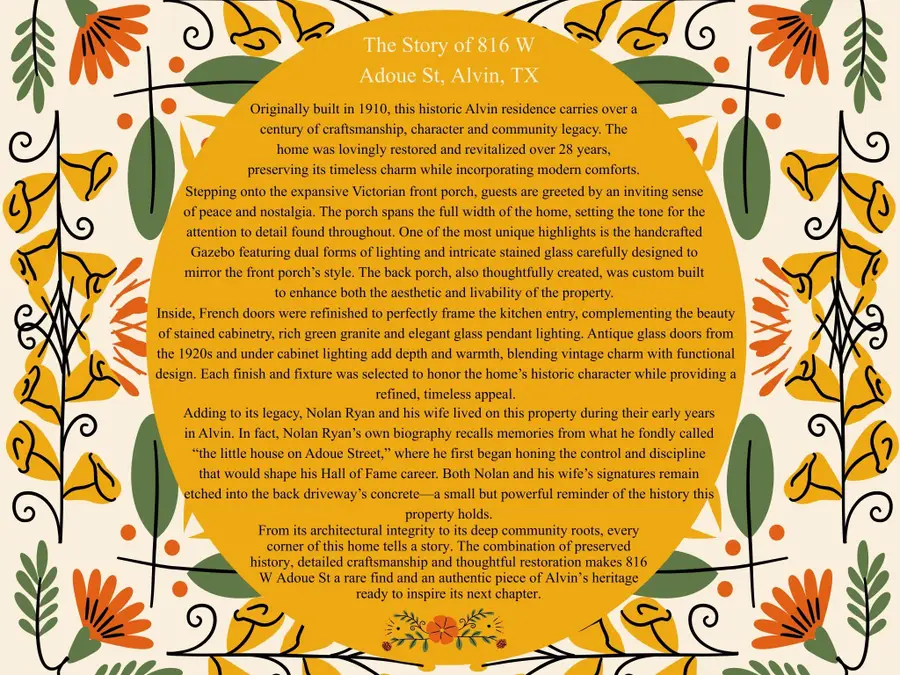 816 W Adoue Street, Alvin, TX 77511 - Image #2