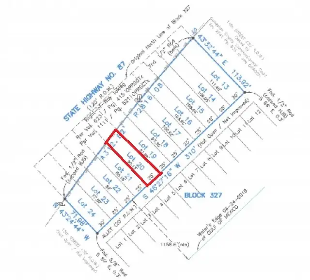 Lot 20 Hwy 87, Port Bolivar, TX 77650 - #1