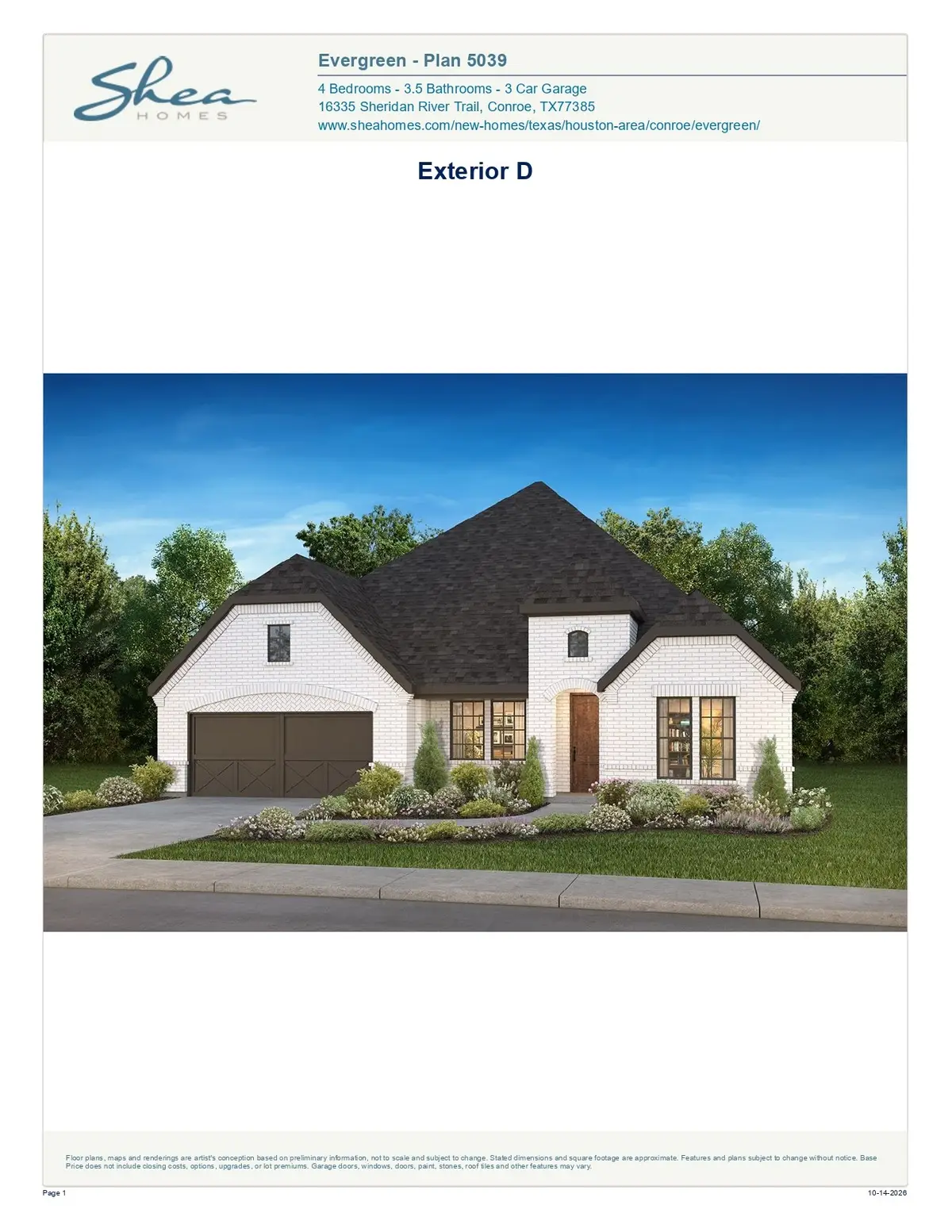16016 Mahogany Mist Drive, Conroe, TX 77302 - #1