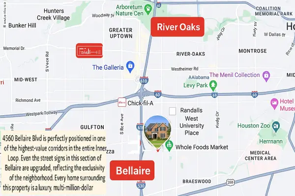 4560 Bellaire Boulevard, Bellaire, TX 77401