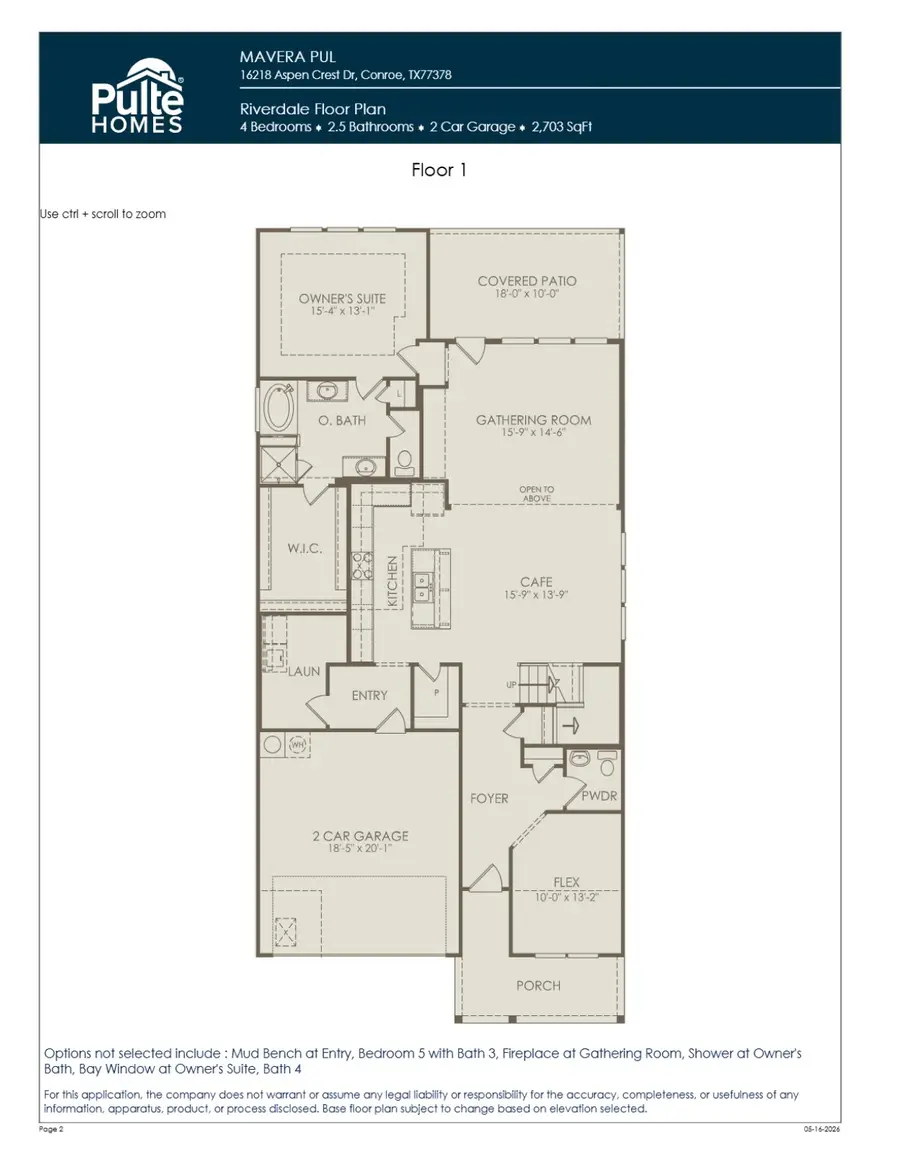 15622 Wandering Maple Way, Conroe, TX 77302 - #2
