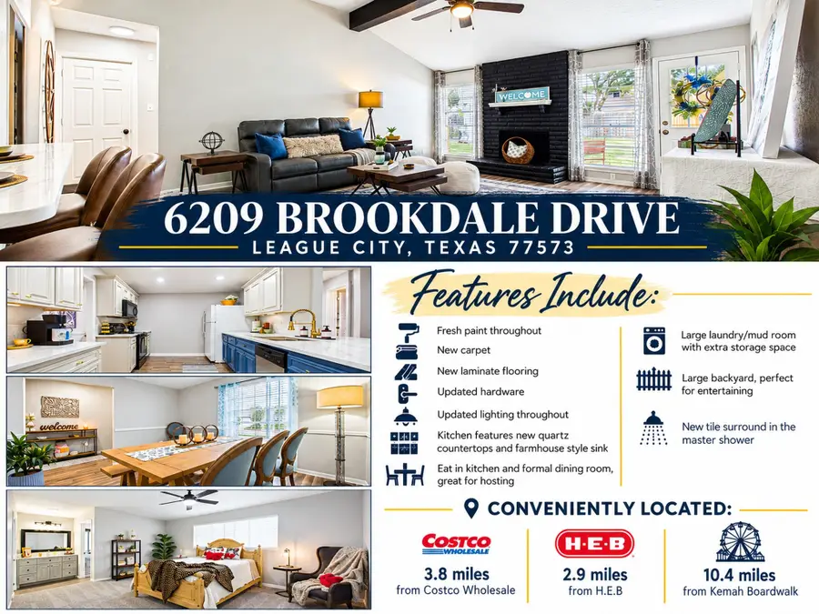 6209 Brookdale Drive, League City, TX 77573 - #2