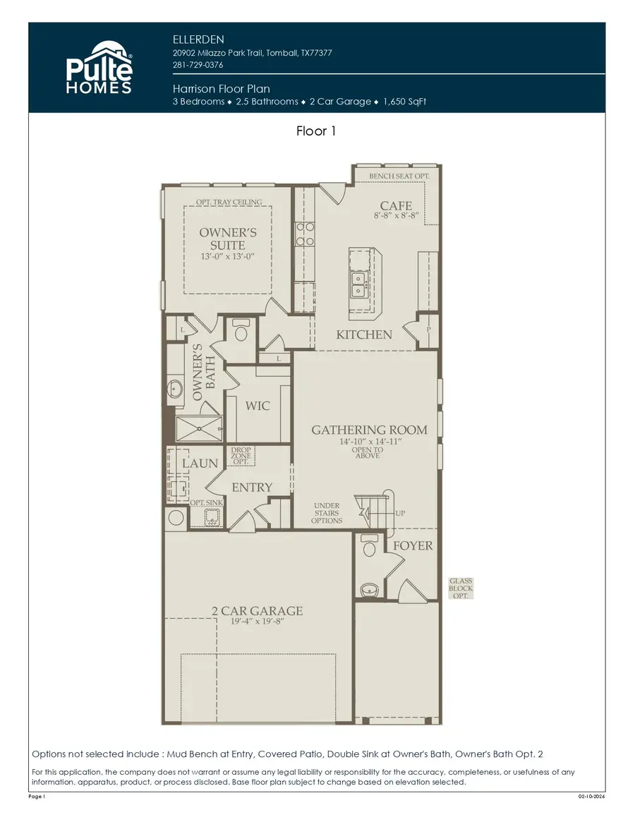 18239 Calabria Harbor Trail, Tomball, TX 77377 - #2