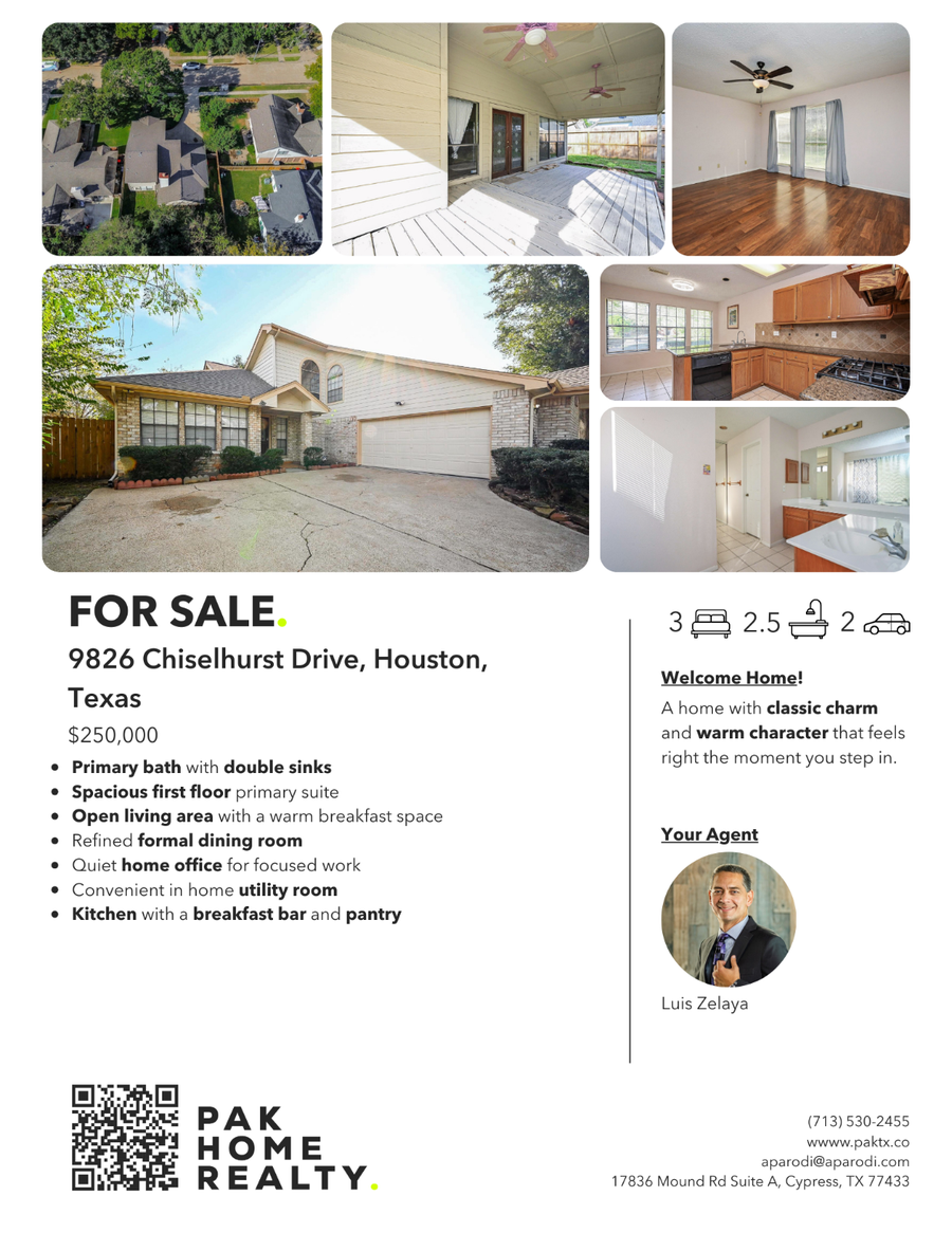 9826 Chiselhurst Drive, Houston, TX 77065 - Image #3