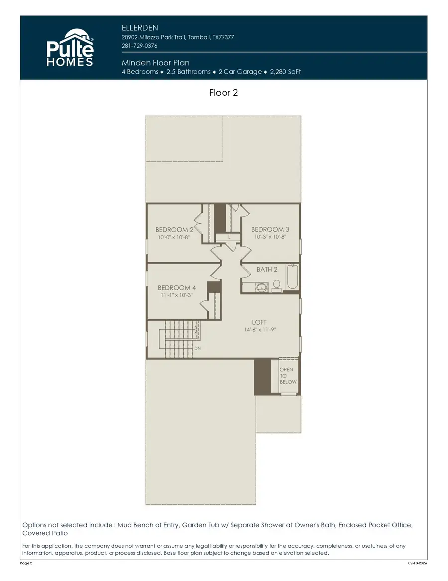 18307 Calabria Harbor Trail, Tomball, TX 77377 - #3