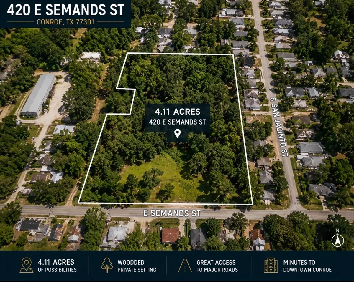 420 E Semands Street, Conroe, TX 77301 - #1