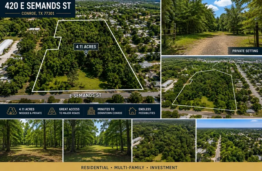 420 E Semands Street, Conroe, TX 77301 - #3