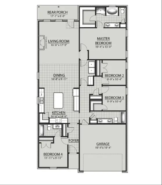 1670 Little Cypress Loop, Orange, TX 77632 - #3