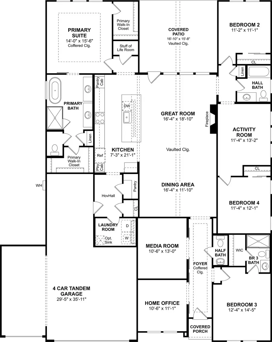 12018 St Augustine Drive, Monterey Belvieu, TX 77535 - #3