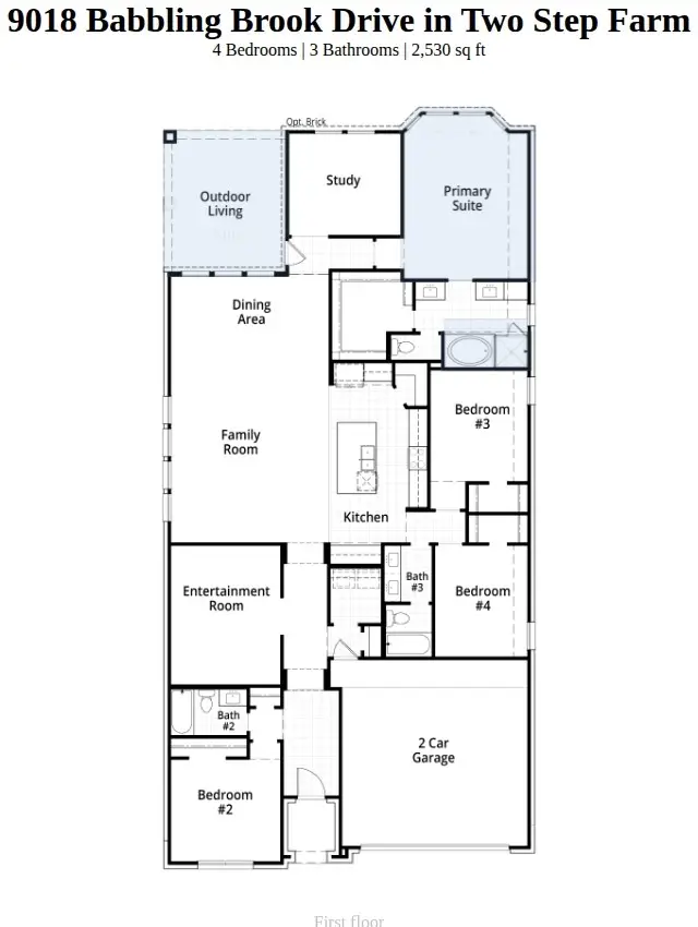 9018 Babbling Brook Drive, Montgomery, TX 77316 - #2