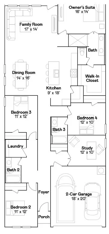 9327 Captain Terrace Drive, Baytown, TX 77521 - #2