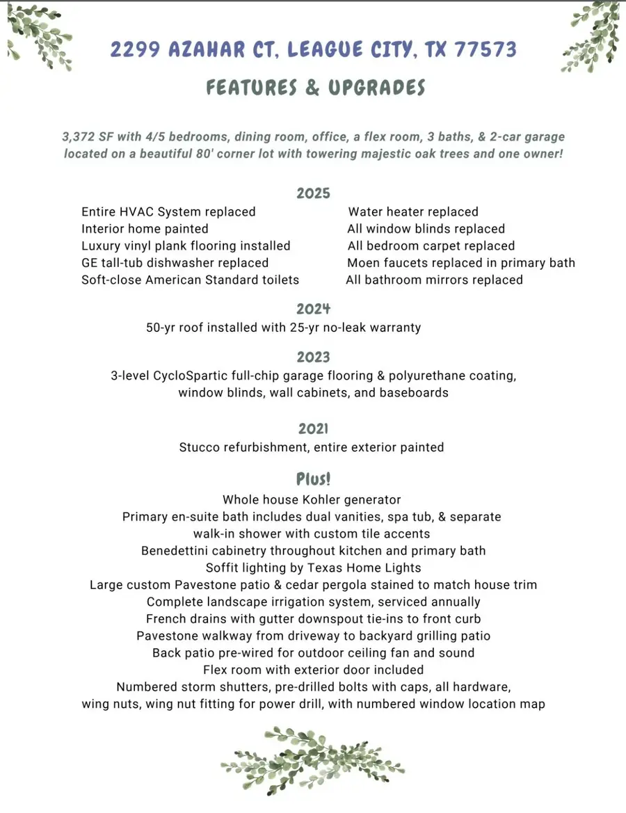 2299 Azahar Court, League City, TX 77573 - Image #3