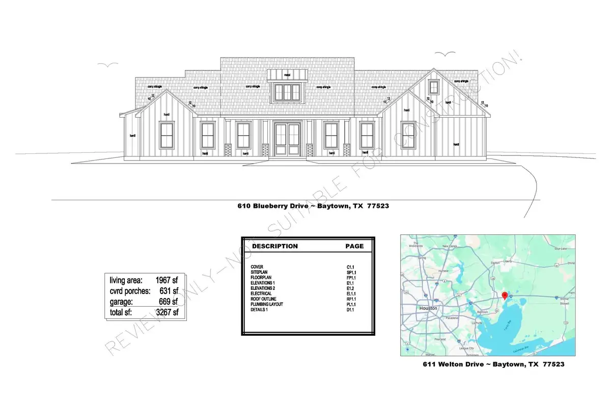 610 Blueberry Lane, Cove, TX 77523 - Image #1