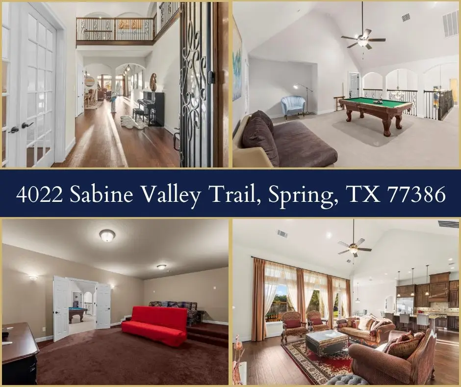4022 Sabine Valley Trail, Spring, TX 77386 - Image #1