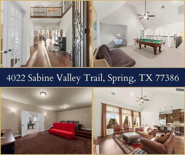 4022 Sabine Valley Trail, Spring, TX 77386
