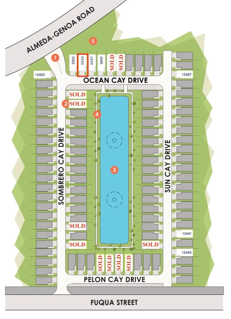 3005 Ocean Cay Drive, Houston, TX 77047 - #3