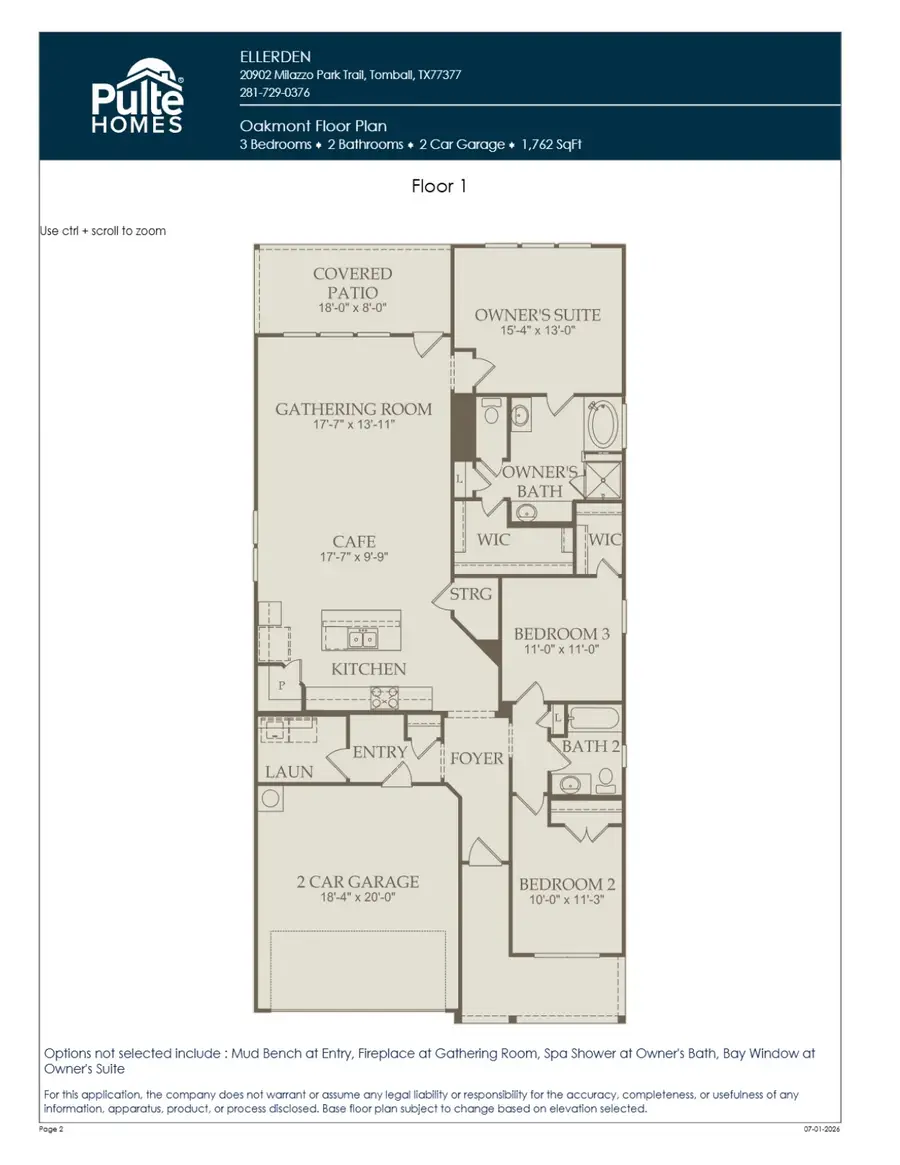 18210 Ellerden Forest Drive, Tomball, TX 77377 - #2