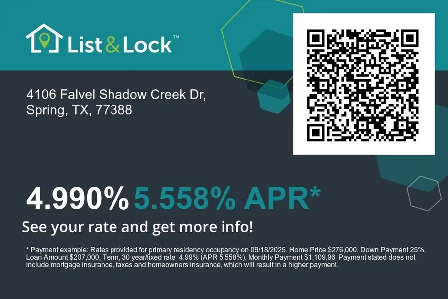 4106 Falvel Shadow Creek Drive, Spring, TX 77388 - Image #2