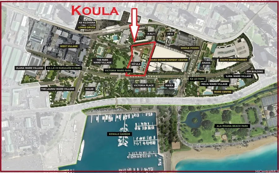 1000 Auahi Street #2607, Honolulu, HI 96814 - #2