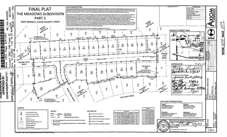 Lot 17 The Meadows Subdivision Part 5, West Branch, IA 52358 - Image #2