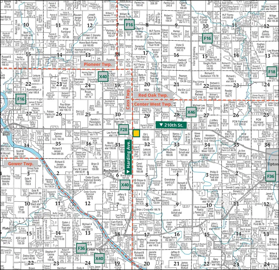 210th St. & Harding Ave., Tipton, IA 52772 - #2