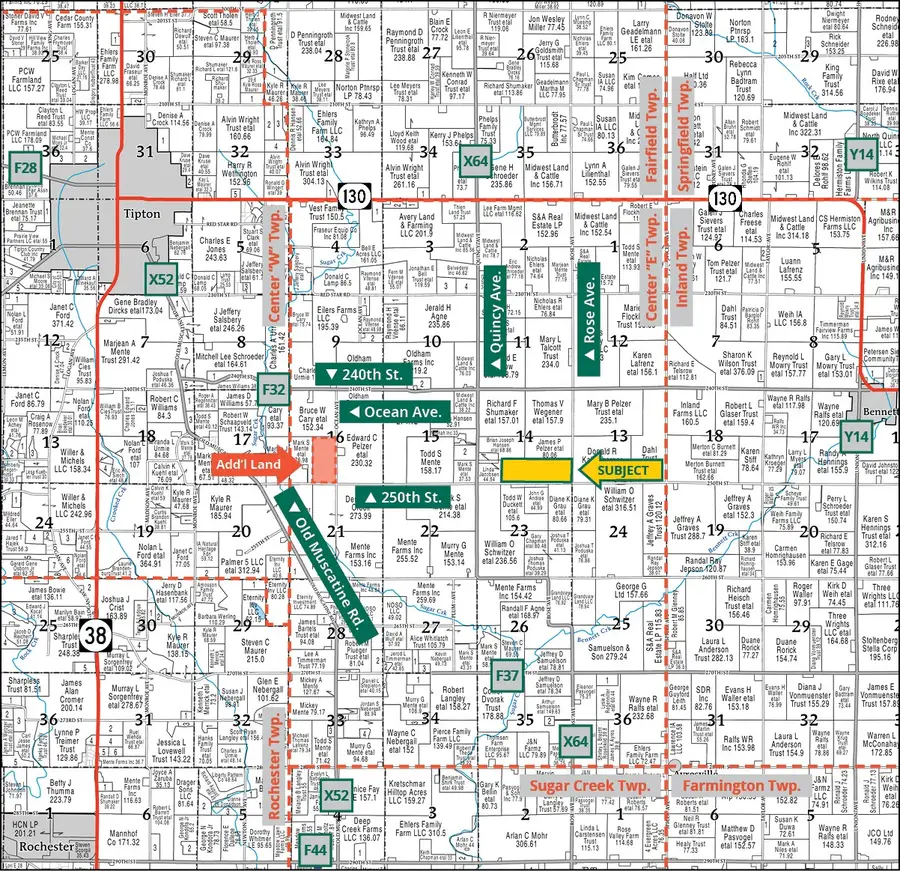 250th St. & Rose Ave., Tipton, IA 52772 - #2