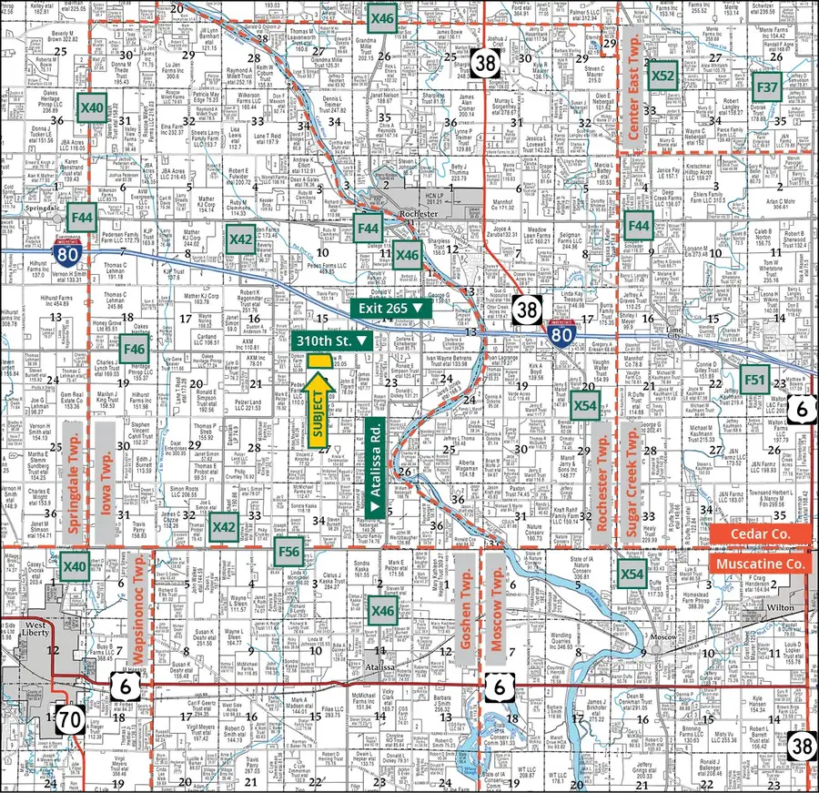 310th St, Iowa, IA 52720 - #2