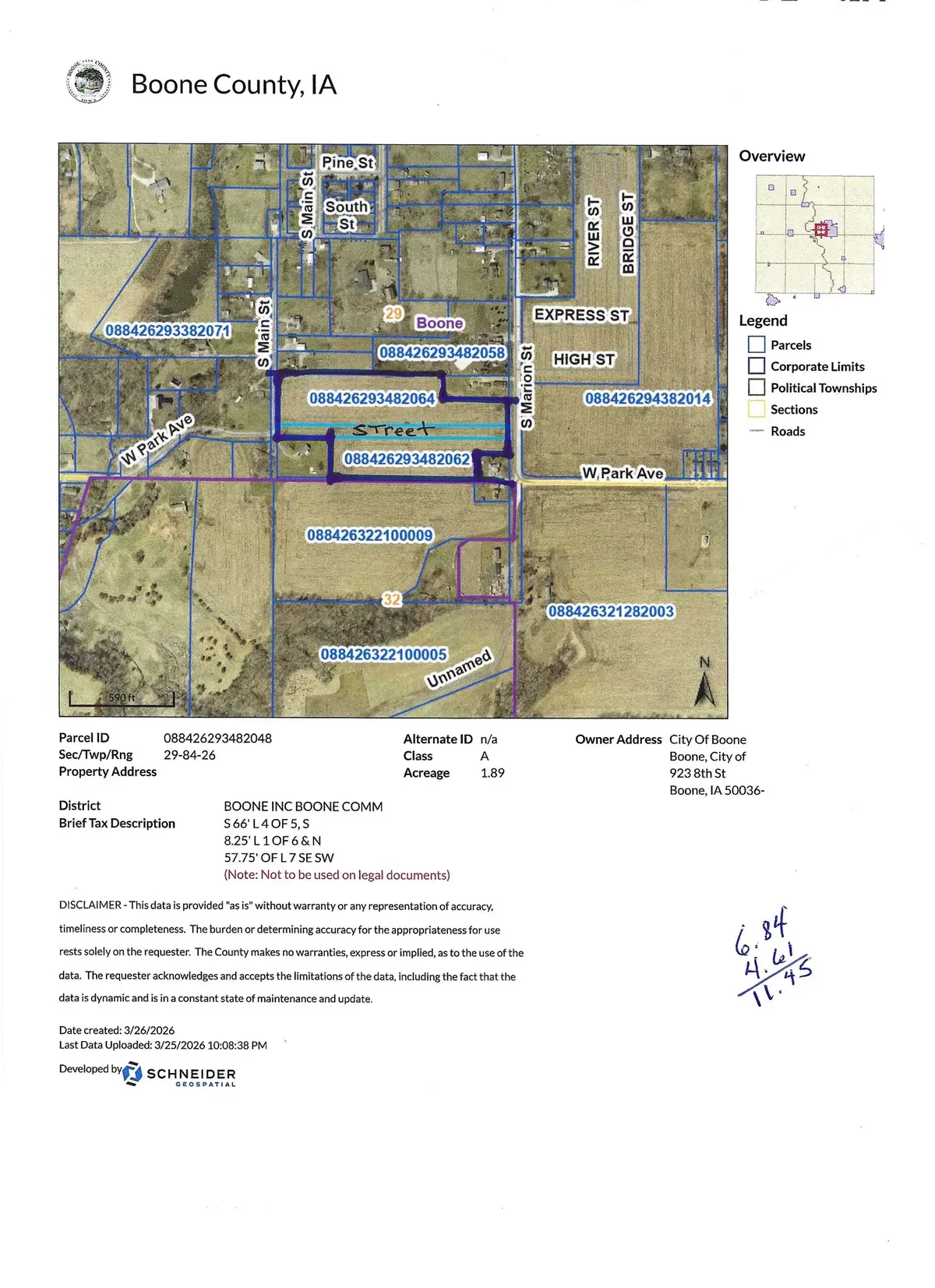 700 Park & Marion Street, Boone, IA 50036 - #1