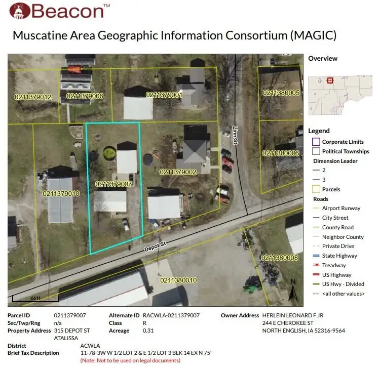 315 Depot St, Atalissa, IA 52720 - #3