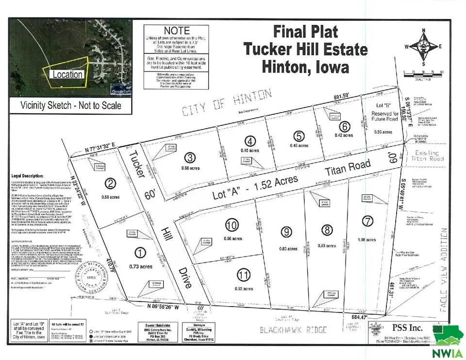 Lot 7 Titan Road, Hinton, IA 51024 - Image #1