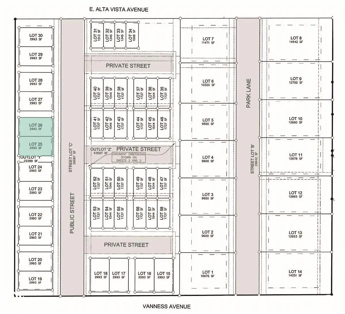 312 Lot 25-26 E Alta Vista Avenue, Ottumwa, IA 52501 - #1