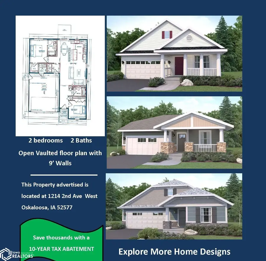 1214 2nd Avenue W, Oskaloosa, IA 52577 - #3